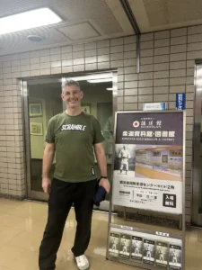 Coach Adrian at Kodokan