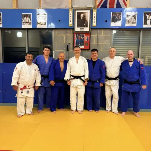 Coach Adrian awarded Judo 1st Dan